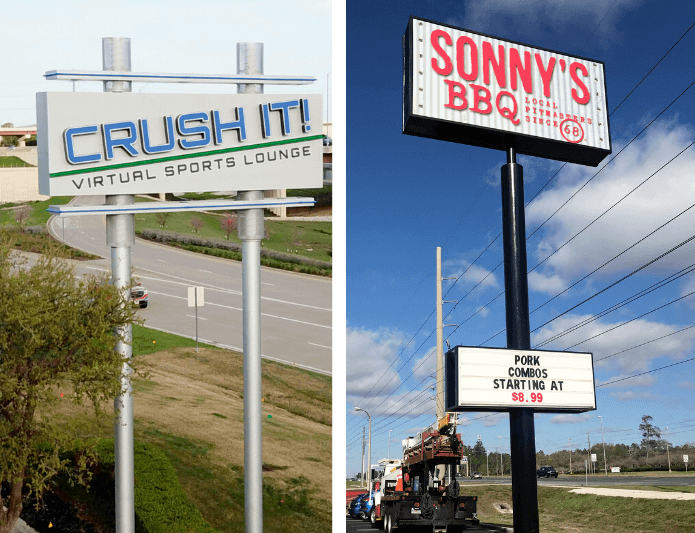 Pylon & Pole Signs